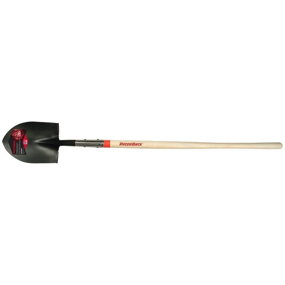Razor-Back Round Point Shovel